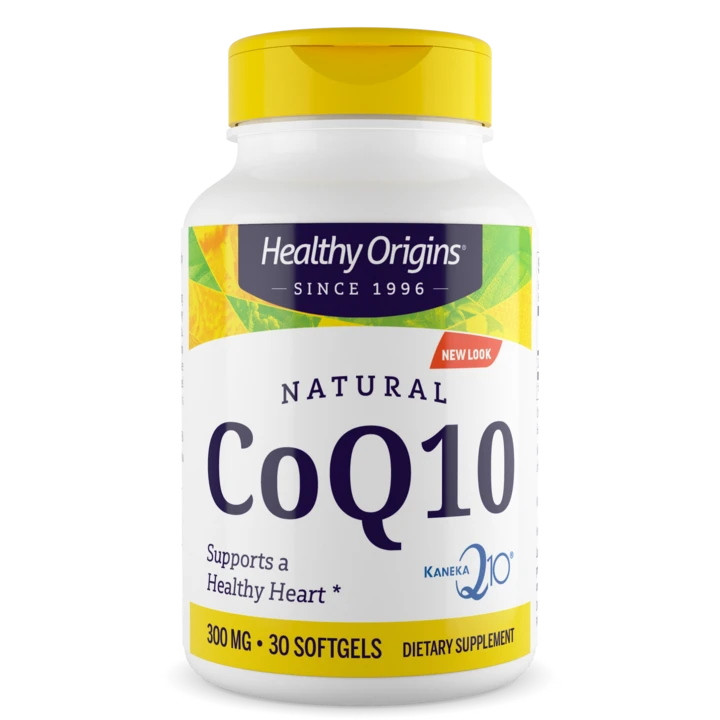 Натуральна добавка Healthy Origins CoQ10 Kaneka Q10 300 mg, 30 капсул EXP