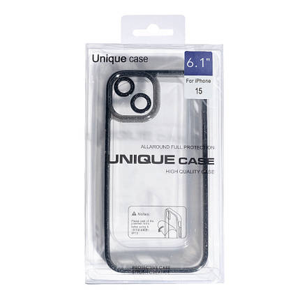 Чохол Brilliant для Apple iPhone 15 Black, фото 2