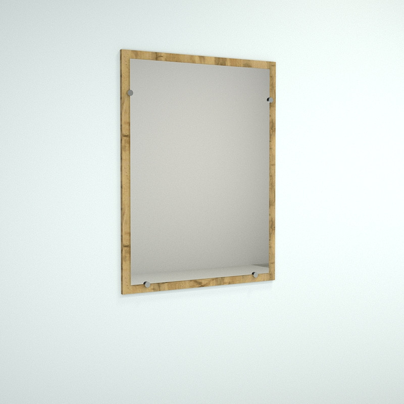 Дзеркало ЛЗ-3 (860x22x950) Дуб Аппалачі Гамма стиль, фото 1