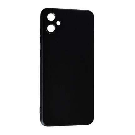 Силіконовий чохол Case SMTT (AA) для Samsung A05 Black, фото 1