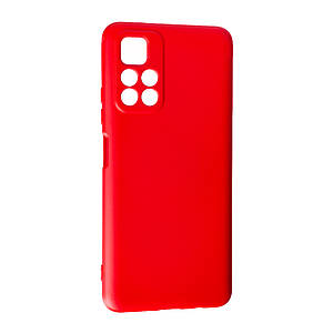 Силіконовий чохол Case SMTT (AA) для Xiaomi Poco M4 Pro/Redmi Note 11 5G Red