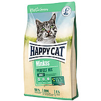 Happy Cat Minkas Perfect Mix корм для котов (птица, ягненок, рыба), 1.5 кг