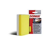 Губка для нанесення поліролей, восків, засобів догляду Sonax Application Sponge, Ø - 75 мм