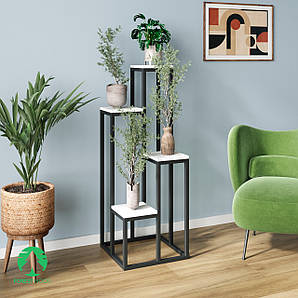 Підставка металева під квіти в стилі LOFT