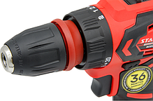 Шуруповерт акумуляторний START PRO SCD2-12/2BD BRUSHLESS, 10 мм, 1650 об/хв, Li-ion, фото 5