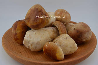 Гриби білі 1 сорт заморожені, мінімальна фасовка для замовлення 2,5 кг, в ящику 10/7 кг