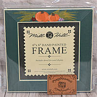 Рамка з ручним домальовуванням Mill Hill Harvest Green Folk Art Frame (GBFRFA14)