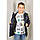 Демісезонна куртка «Філ», синя, для хлопчика, від 110-116 см до 158-164 см, фото 7