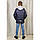 Демісезонна куртка «Філ», синя, для хлопчика, від 110-116 см до 158-164 см, фото 10