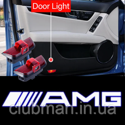 Проєктор підсвітка логотипу для дверей Mercedes-Benz (Мерседес) C-Class W204 (2007-2015), фото 1