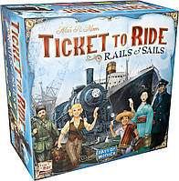 Настольная игра Билет на поезд: Рельсы и Паруса, Ticket to Ride: Rails & Sails (Англ.)