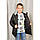 Демісезонна куртка «Філ», чорна, для хлопчика, від 128-134 см до 158-164 см, фото 2