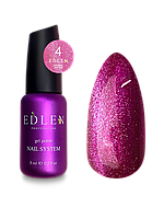 EDLEN New Formula Sparkle Cat Гель-лак котяче око №04, 9 мл