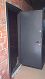 Вхідні двері Метал/Метал Антрацит Ваш ВиД Рал 7024 860/960х2050х80 Ліве/Праве, фото 4