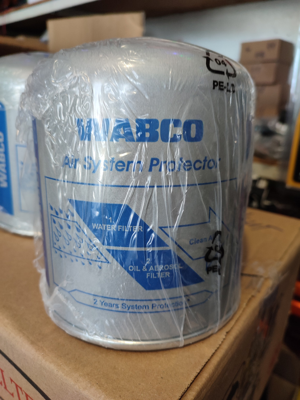 Фільтр волого- масло відділювач Wabco (різьба М41), фото 1