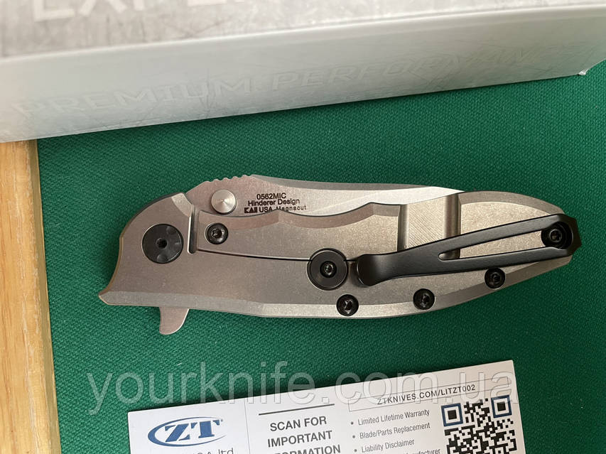 Купити ніж Zero Tolerance Hinderer ZT 0562 MIC MagnaCut: продаж