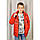 Демісезонна куртка «Філ», червона, для хлопчика, від 110-116см до 158-164см, фото 6