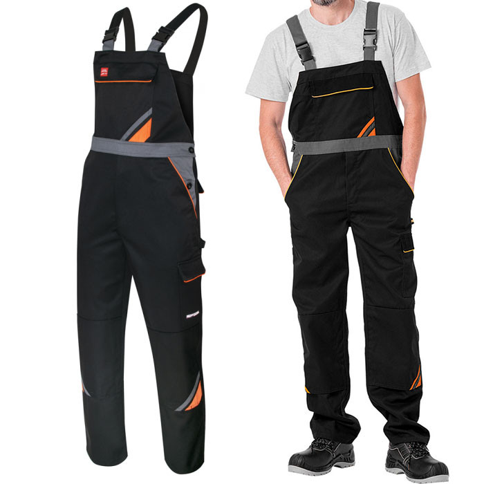 Напівкомбінезон чоловічий, спецодяг захисний щільний, робочий комбінезон, роба спецівка для робітників, польша, фото 1