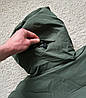 Чоловіча зимова куртка Cmp Man Jacket Fix Hood 33K3827-E319 зелена водонепроникна, фото 10