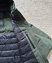 Чоловіча зимова куртка Cmp Man Jacket Fix Hood 33K3827-E319 зелена водонепроникна, фото 6