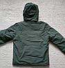 Чоловіча зимова куртка Cmp Man Jacket Fix Hood 33K3827-E319 зелена водонепроникна, фото 9