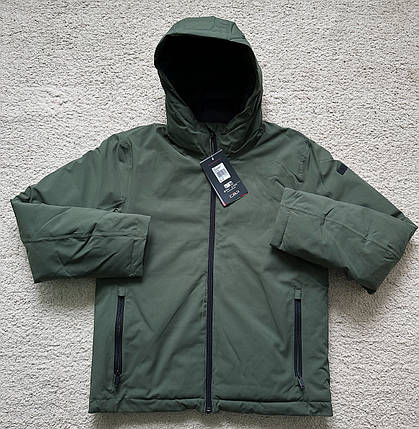 Чоловіча зимова куртка Cmp Man Jacket Fix Hood 33K3827-E319 зелена водонепроникна, фото 1