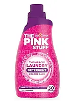 Гель-концентрат для стирки цветных вещей The Pink Stuff The Miracle Laundry Detergent Colour 960 мл / 30стирок