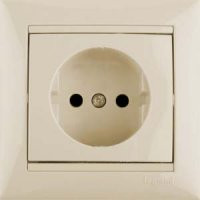 Legrand Valena Розетка Б/З 774316 слонова кістка, фото 1