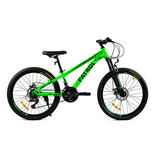 Спортивный велосипед 24 дюйма (рама 11", 21 скорость, сборка 75%) Corso ...