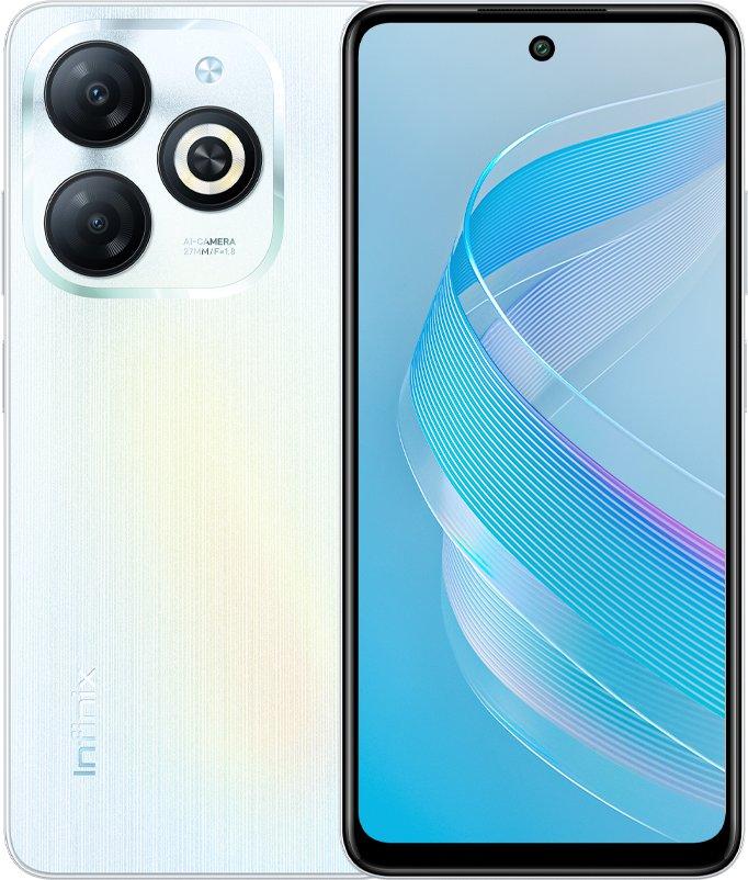 Смартфон Infinix Smart 8 X6525 2/64 GB Dual Sim Galaxy White