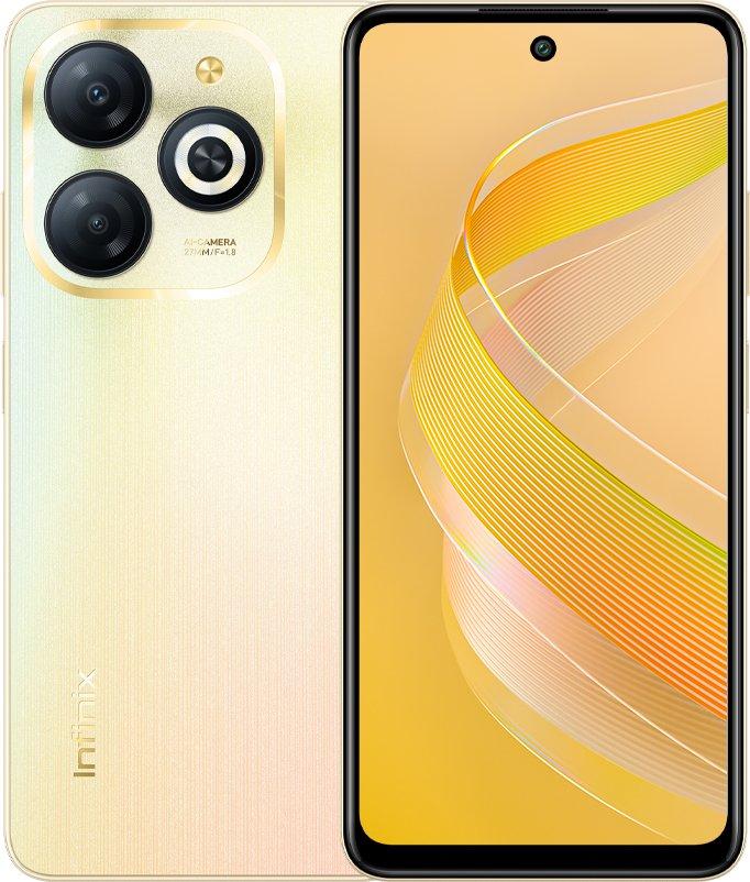 Смартфон Infinix Smart 8 X6525 2/64 GB Dual Sim Shiny Gold_