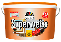 Суперстойкая виниловая краска Dufa Superweiss D4 белая 5 л