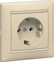 Legrand Valena Розетка з заземлюючим контактом 774320 слонова кістка