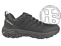 Зимние мужские кроссовки Merrell Vibram Cordura Black Light Green (термо) ALL14645