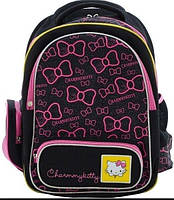 Рюкзак школьный Charmmykitty 1 Вересня для девочек черный 37х27х13 см 13 л