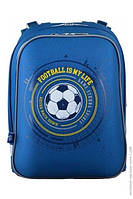 Рюкзак школьный каркасный 1 Сентября H-12 Football 38х29х15 см 16 л