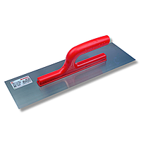 Гладилка штукатурна 40 см Smart Plaster Trowel, нержавіюча сталь, червона (157)