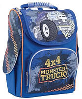 Рюкзак школьный каркасный YES 553296 H-11 Monster Truck 34х26х14 см 12 л