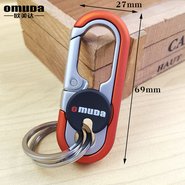Брелок-карабін для ключіс Omuda A3746 Orange Брелок-карабін для ключіс Omuda A3746 Orange