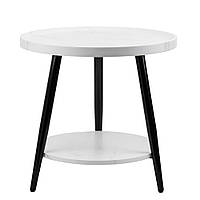 Журнальний столик "Білий мармур" 48х50 см