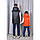 Двостороння демісезонна жилетка NEW, Чорний з помаранчевим, для хлопчика, від 116-122см до 158-164см, фото 5