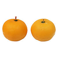 Свечи в виде фруктов и ягод Апельсины, набор 2 шт