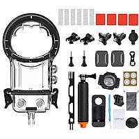 Набір для підводної зйомки на Insta360 X3 аквабокс ручка чохол AC Prof HQS-BIN63 kr