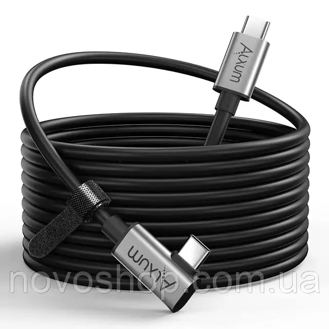 ALXUM 5M Type C to C Cable Підтримка високошвидкісної передачі даних ПК і швидкої зарядки
