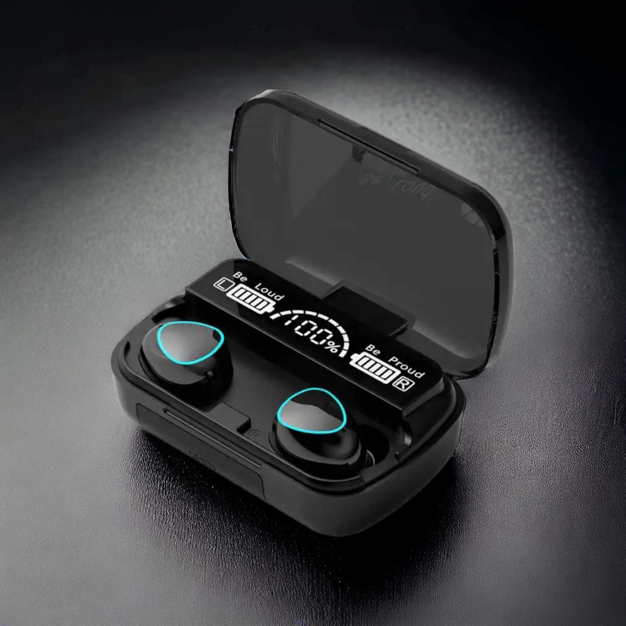 Бездротові підліткові ігрові навушники bluetooth для телефону з мікрофоном (кейс 2000 mAh) | сірі