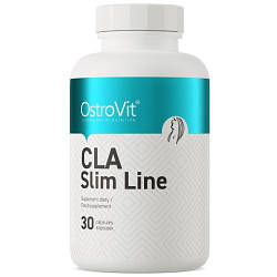 Жироспалювач OstroVit CLA Slim Line (30 капсул.)