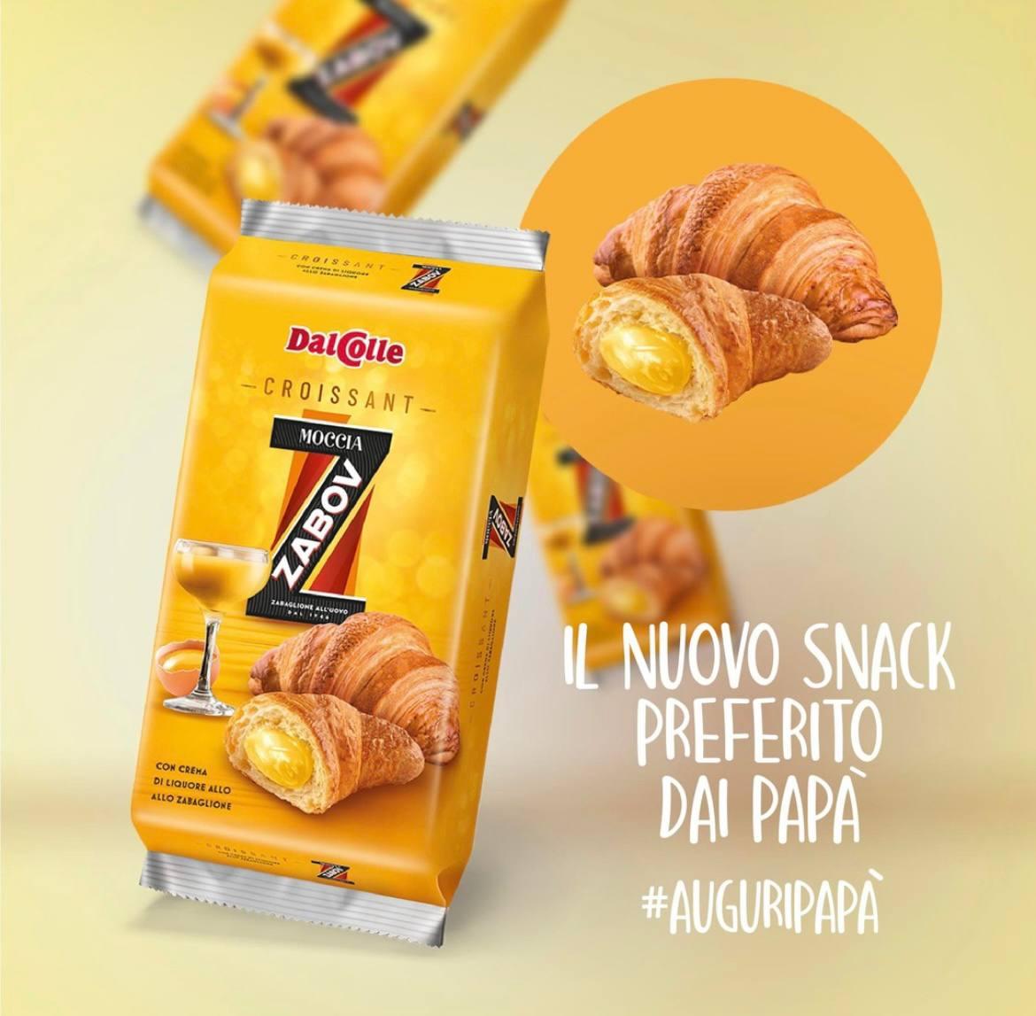 Круасани з алкоголем яєчний лікер Dalcolle 220 гр. Італія