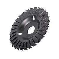 Пиляльний диск фреза по дереву для болгарки 125 м 66016C, диск шліфувально-відрізний розпильний по дереву