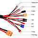 Кабель перехідник для зарядних пристроїв та акумуляторів з XT60 на 8х, фото 4