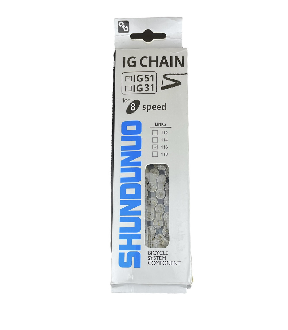 Ланцюг велосипедний 8 шв 116 Shundunuo, фото 1